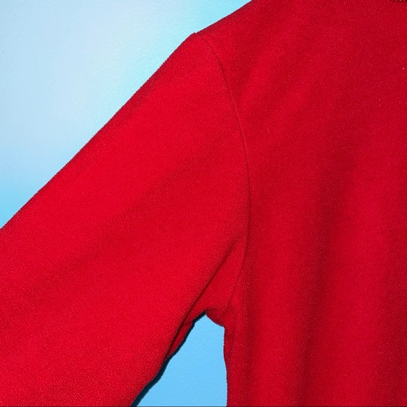 Ohio State OSU Red Fleece Quarter Zip Pullover - Picture 4 of 10